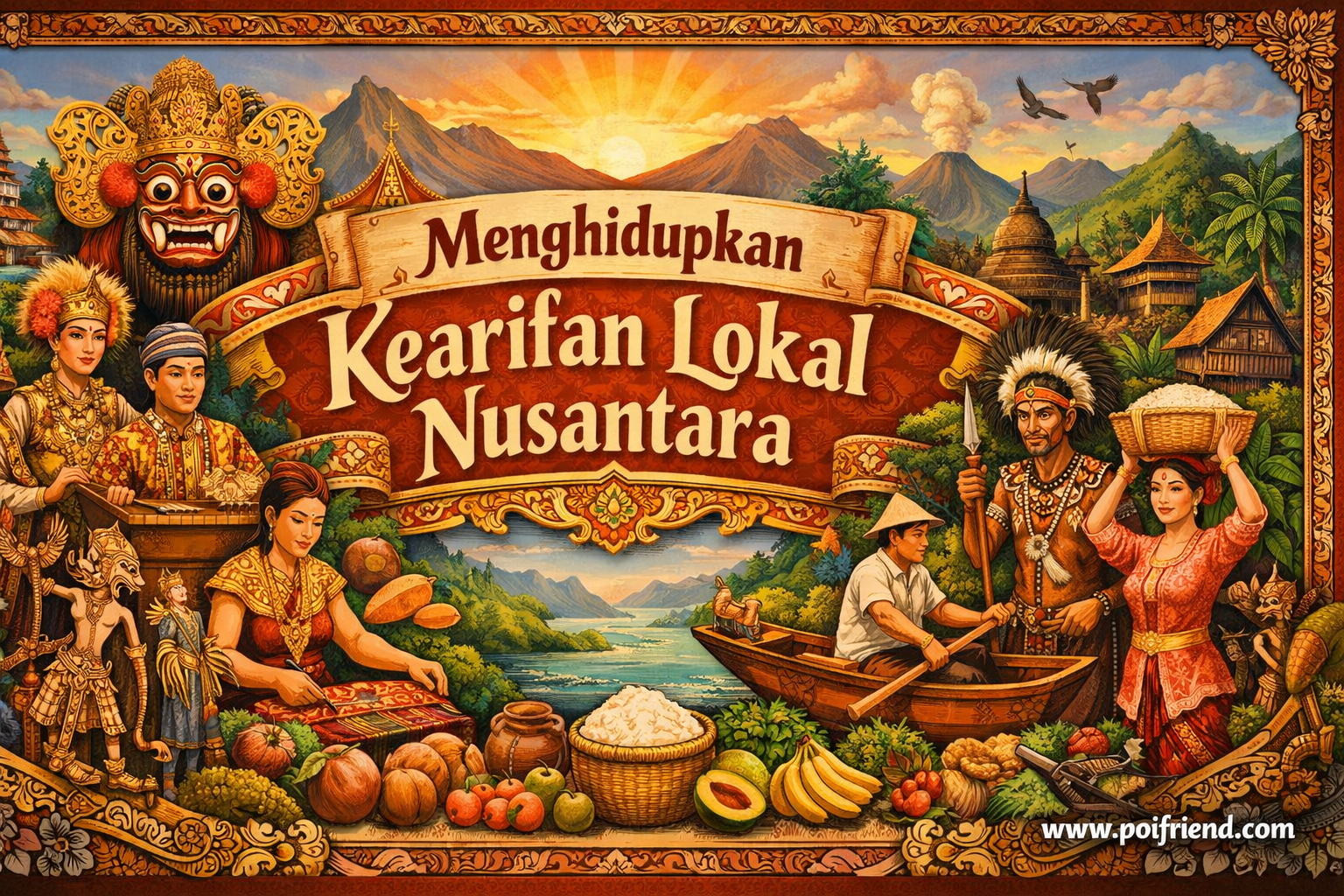 Menghidupkan Kearifan Lokal Nusantara