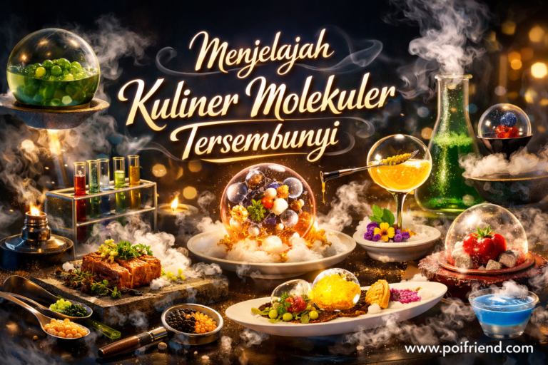 Menjelajah Kuliner Molekuler Tersembunyi