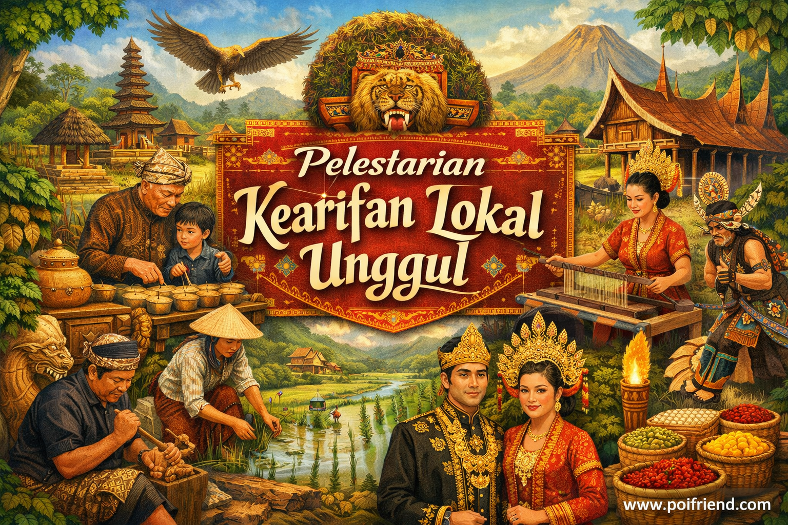 Pelestarian Kearifan Lokal Unggul