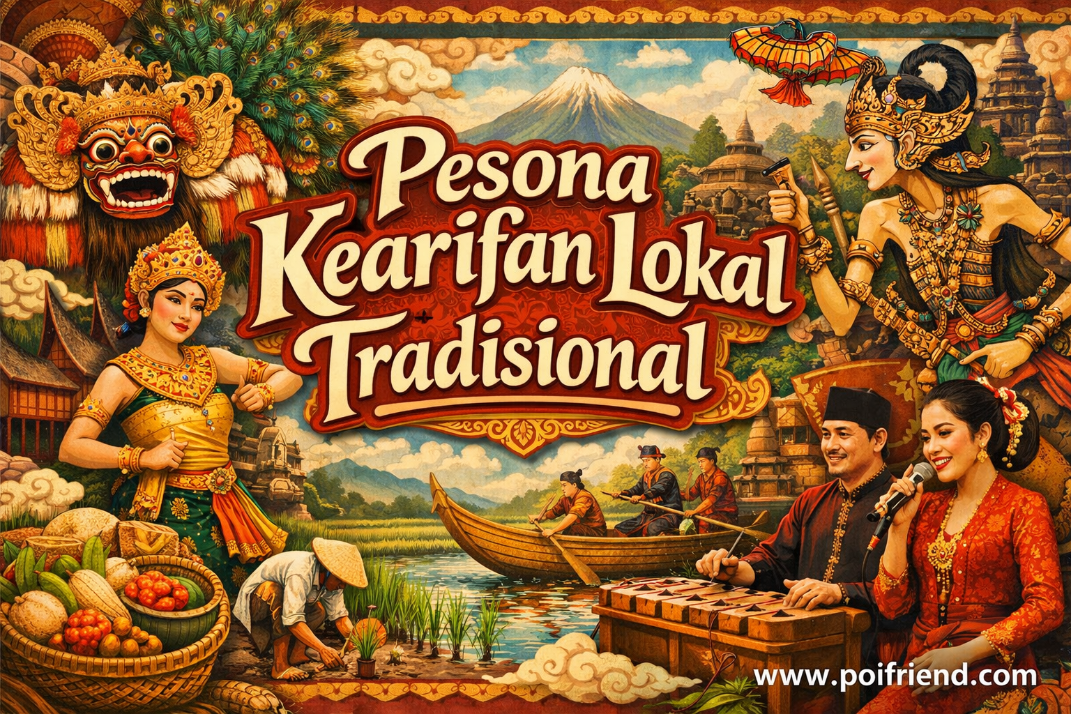 Pesona Kearifan Lokal Tradisional