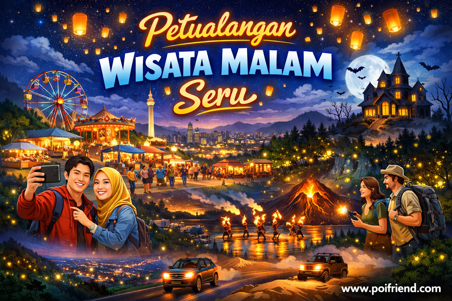Petualangan Wisata Malam Seru