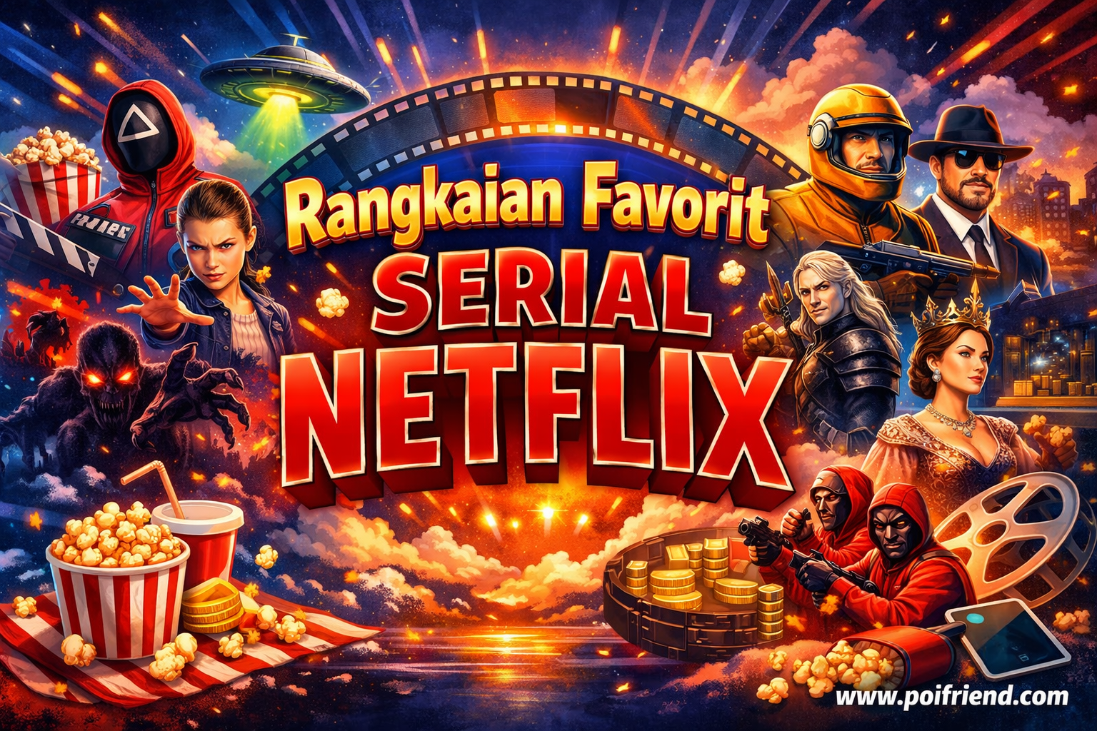 Rangkaian Favorit Serial Netflix