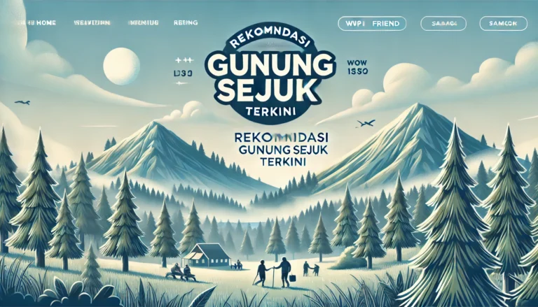 Rekomendasi Gunung Sejuk Terkini