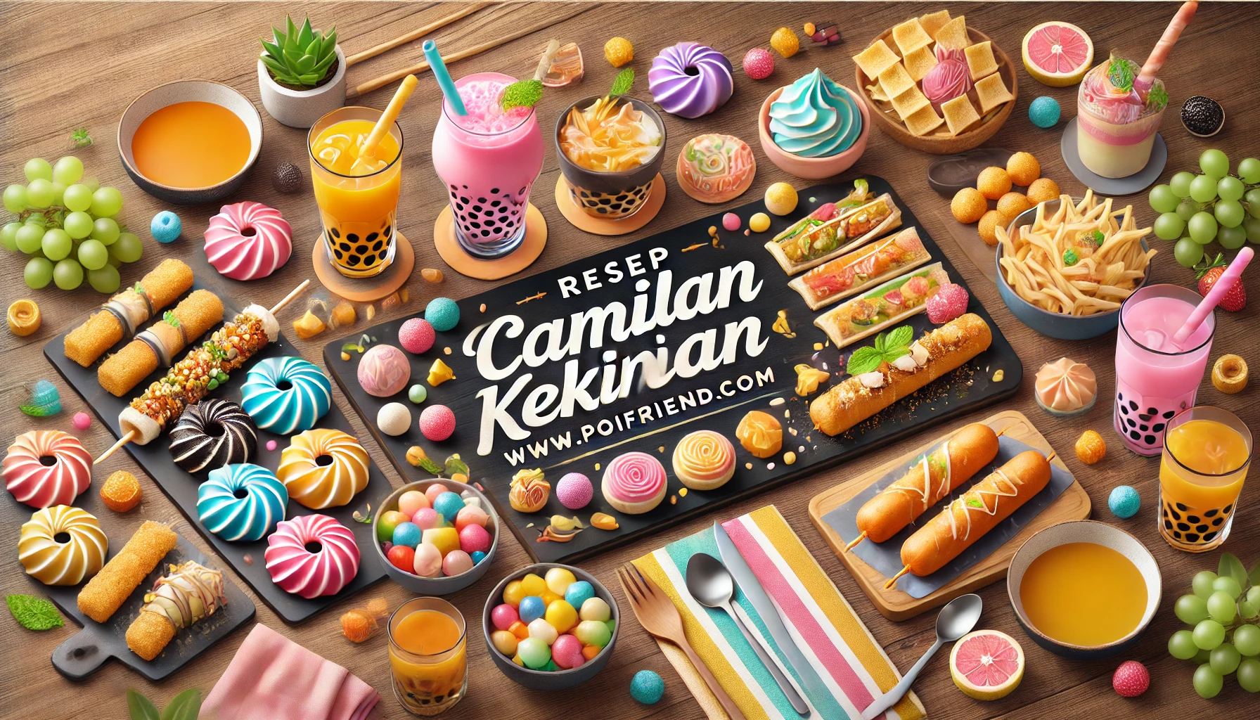 Resep Camilan Kekinian Mantap