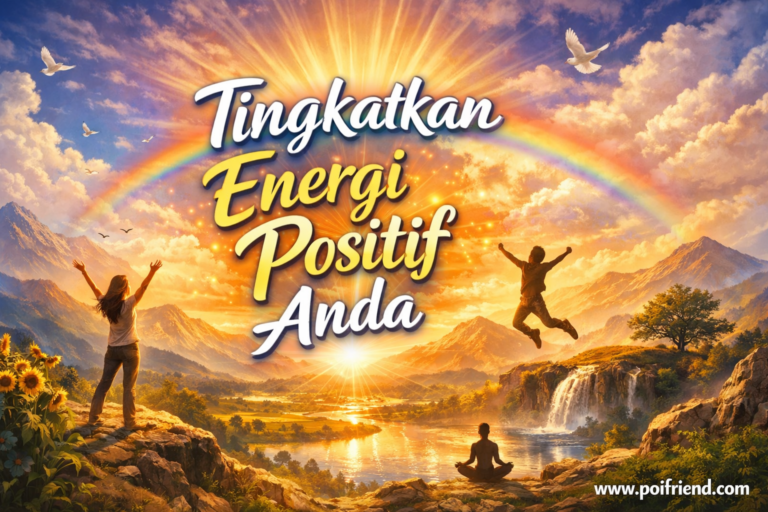 Tingkatkan Energi Positif Anda