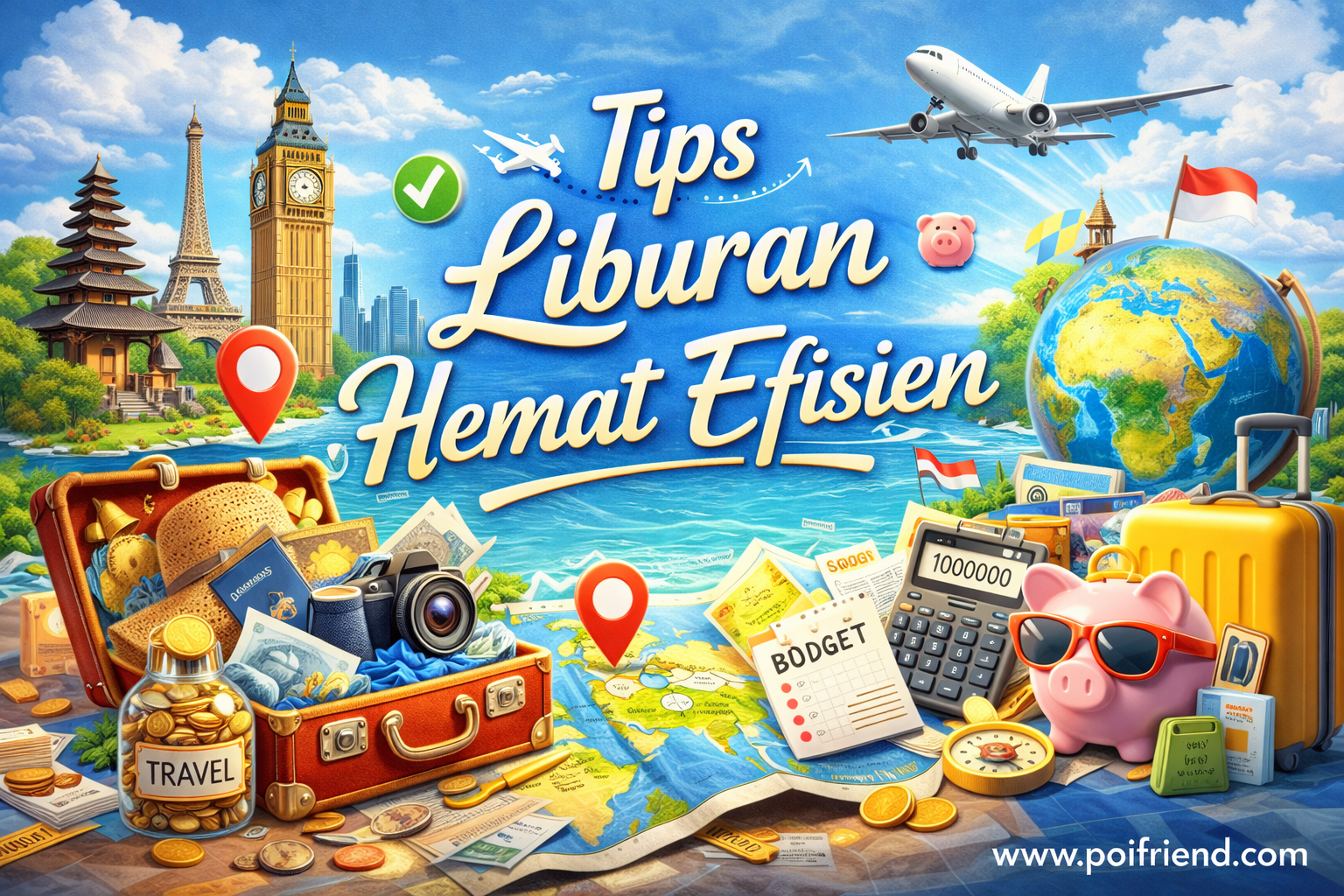 Tips Liburan Hemat Efisien