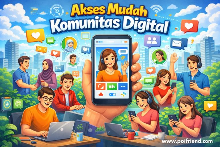Akses Mudah Komunitas Digital