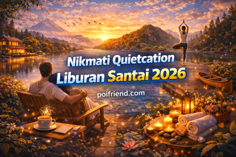 Nikmati Quietcation Liburan Santai 2026
