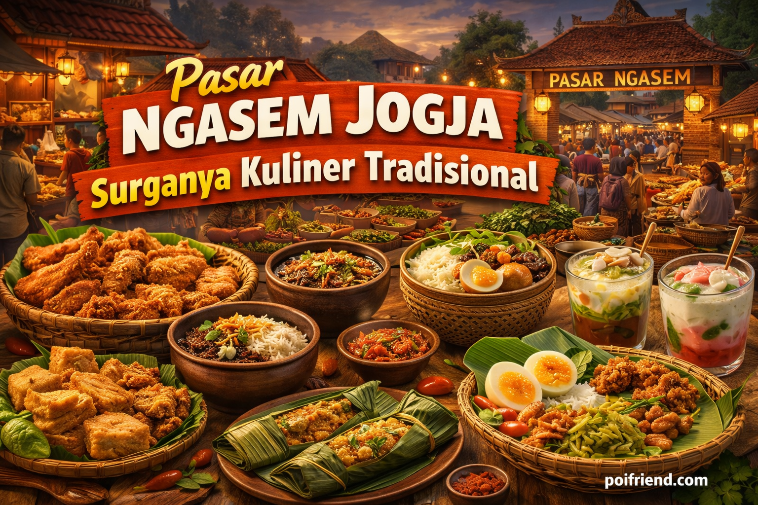 Pasar Ngasem Jogja Surganya Kuliner Tradisional