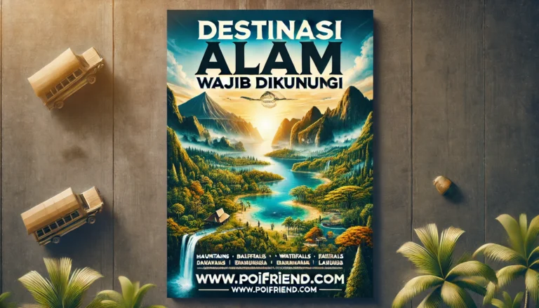 Destinasi Alam Wajib Dikunjungi