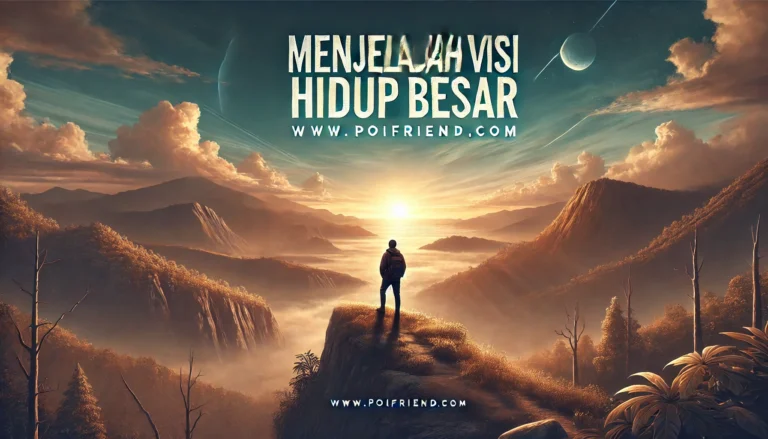 Menjelajah Visi Hidup Besar