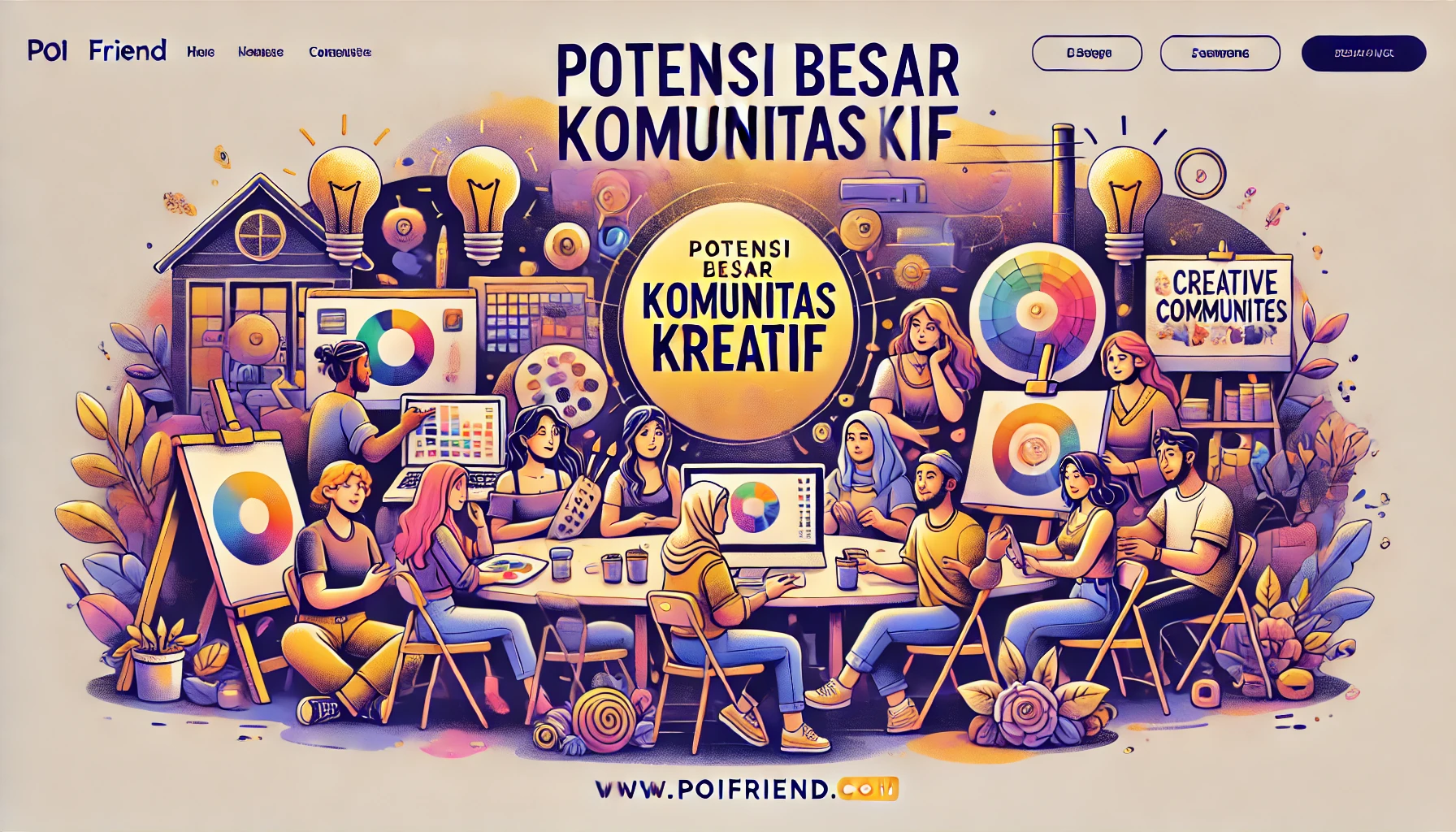 Potensi Besar Komunitas Kreatif